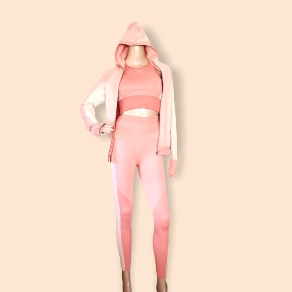 Lululemon Ebb to Train Bra Tight Jacket *Abstract set 3 pieces Sz 4 - Picture 5 of 10